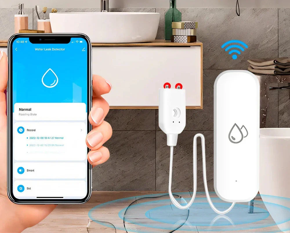 Water Sensor Leakage Alarm Flood