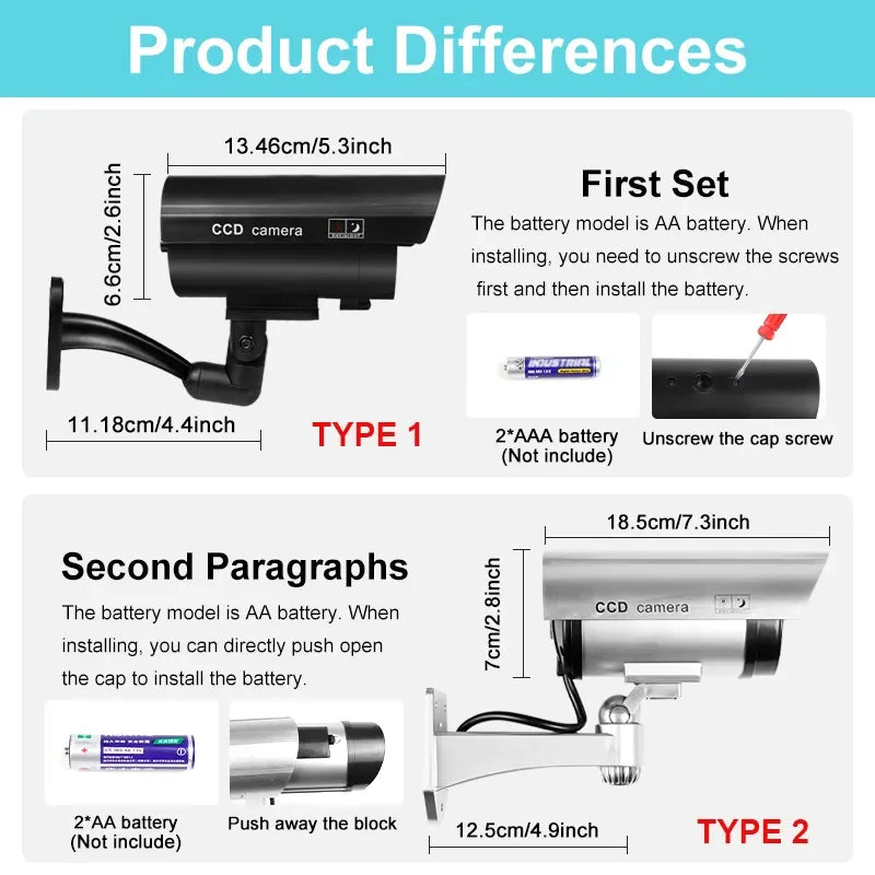 Dummy Waterproof Security Camera