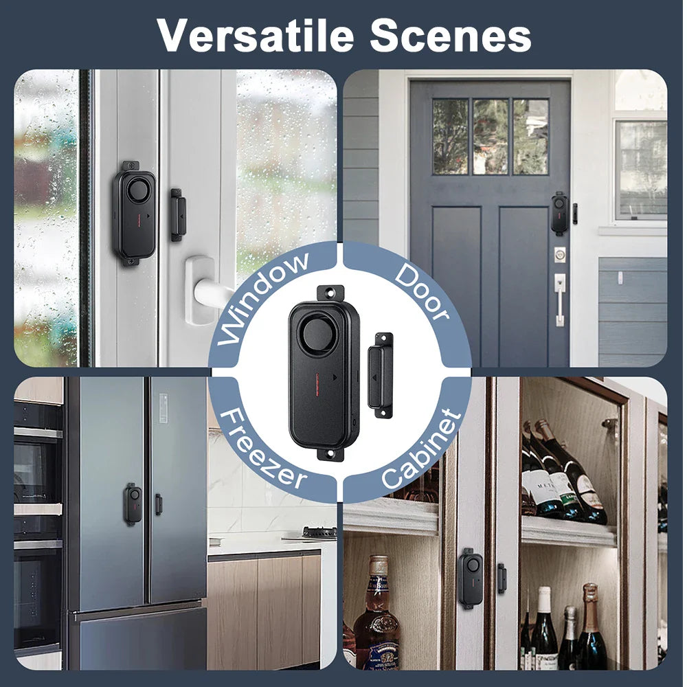 Door & Window Alarm with LED Light