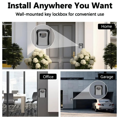 Wall Mount Key Lock Box