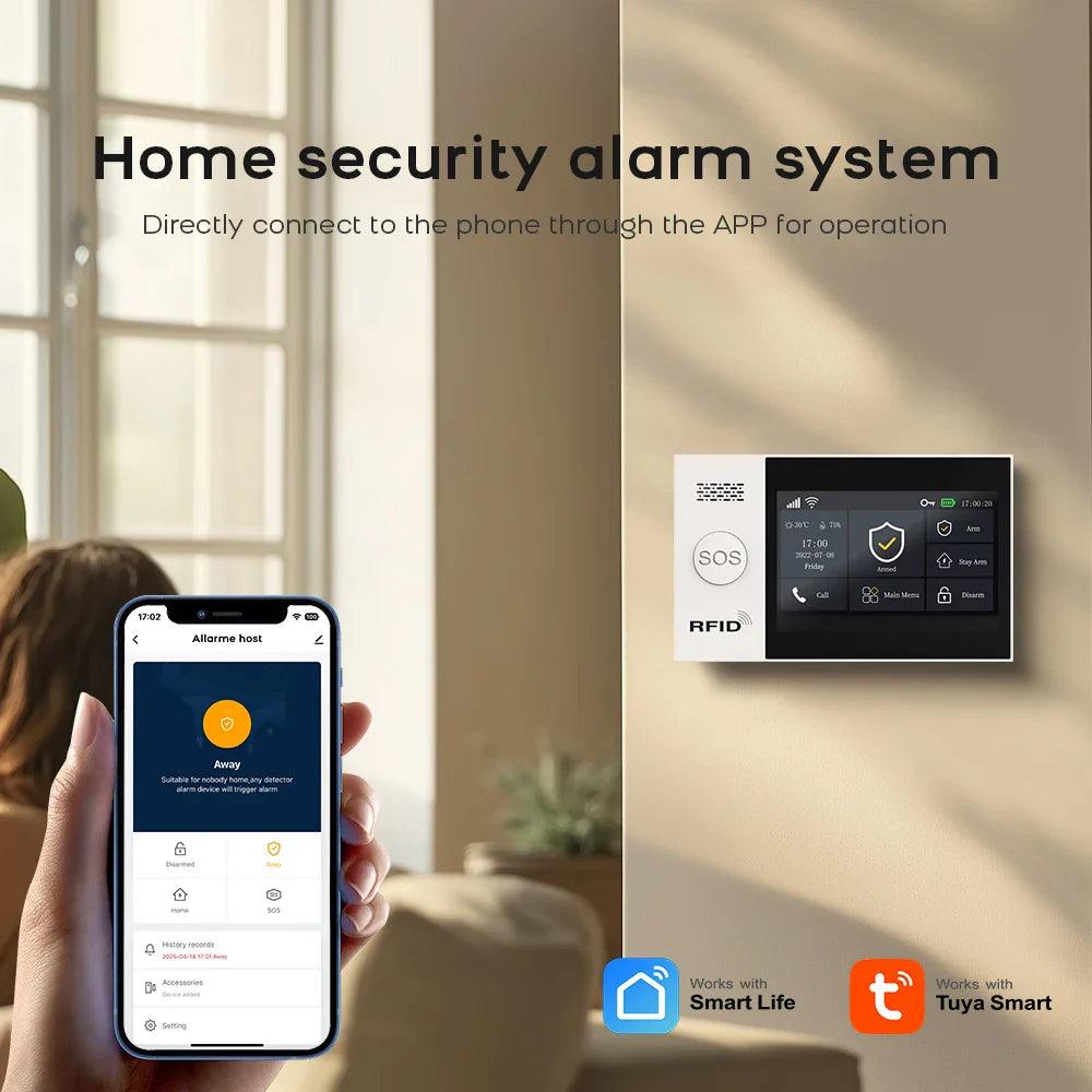 Smart Life Home Alarm Security System Kit