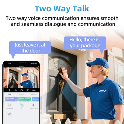 HD Peephole WiFi Camera – Smart Door Viewer